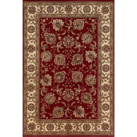 SPHINX BY ORIENTAL WEAVERS Area Rugs, Ariana 117C3 2X9 Runner - Red/ Ivory-Polypropylene A117C3080285ST
